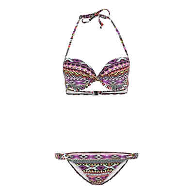 LASCANA Push-up-Bikini im modernen Ethno-Print
