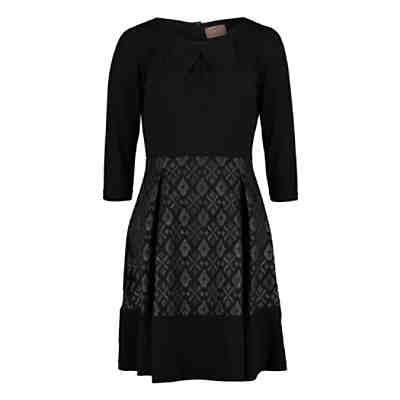 Casual-Kleid mit ausgestelltem Rock