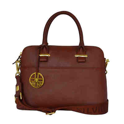 Lederhand- und Schultertasche mit einer hochtechnologischen Spezialschutzschicht
