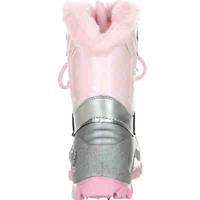 Kinder Mädchen gefütterte Winterstiefel Snowboots Cadmium-, Nickel- und Bleifrei rosa 2