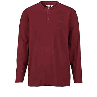 Henleyshirt mit Knopfleiste