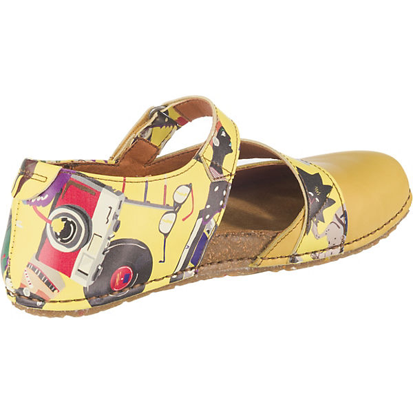 gelb Komfort gelb kombi gelb Ballerinas Komfort Ballerinas Ballerinas kombi Komfort frg8nqfwRx