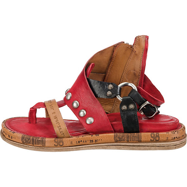 S rot A 98 Riemchensandalen kombi 7dwnqF6
