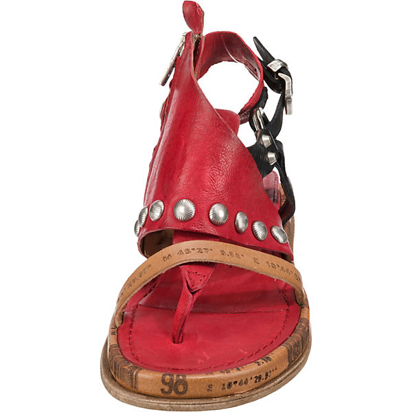 S rot A 98 Riemchensandalen kombi 7dwnqF6