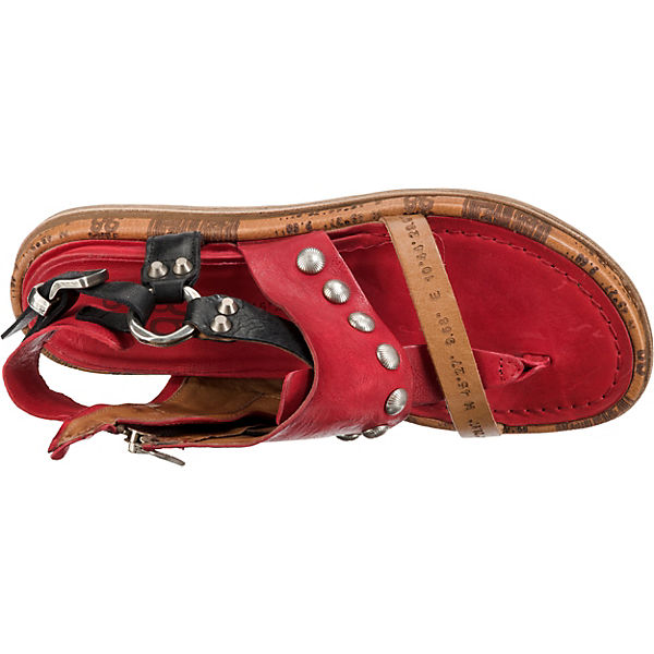 S rot A 98 Riemchensandalen kombi 7dwnqF6