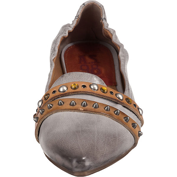 A 98 Klassische S grau Ballerinas rCwrqa