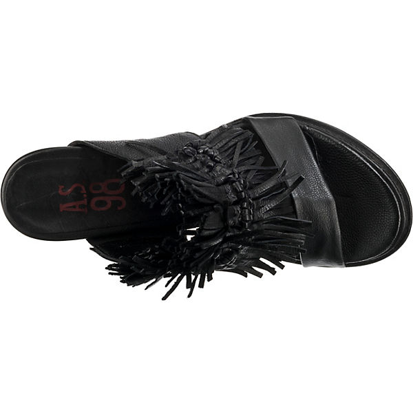 Pantoletten A S S 98 A schwarz zaqw0U