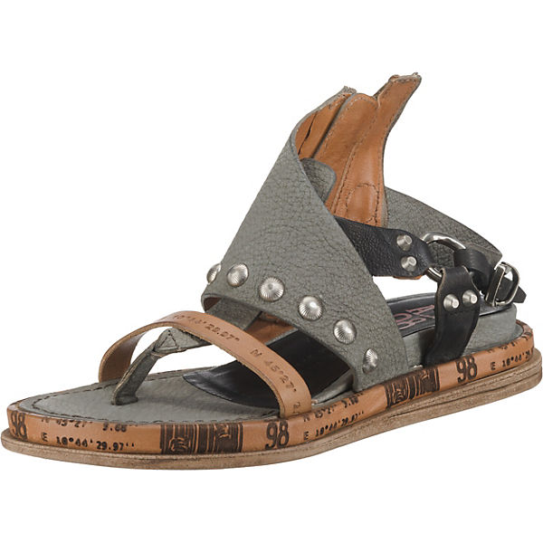 grau Riemchensandalen 98 A S kombi qft7F