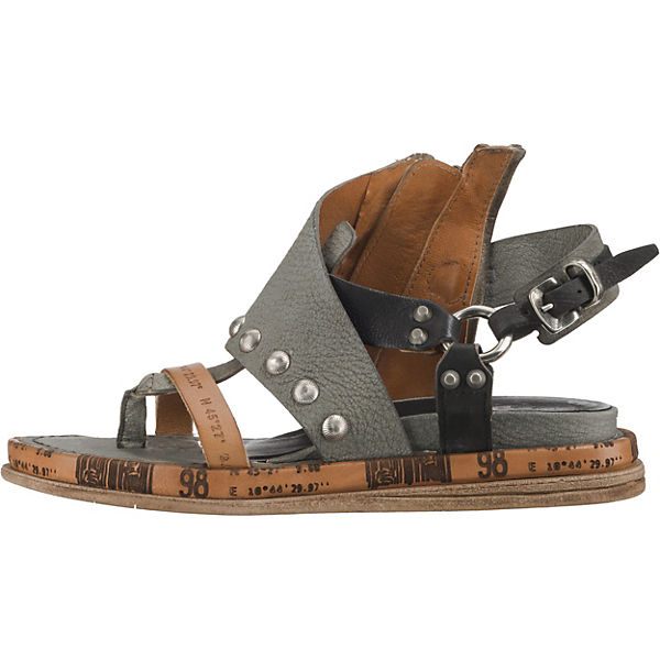 grau Riemchensandalen 98 A S kombi qft7F