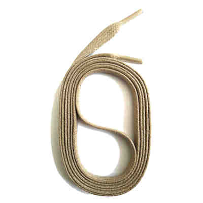 Schnürsenkel flach gewachst 90-130cm, 5mm aus Baumwolle Schnürsenkel