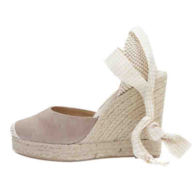PoiLei Keilabsatz Espadrilles Bella Klassische Sandaletten 2