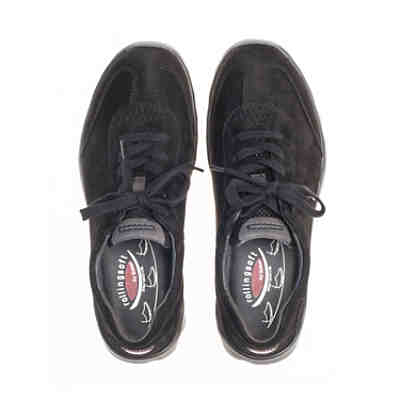 Rollingsoft Sneaker low Rauleder schwarz 2