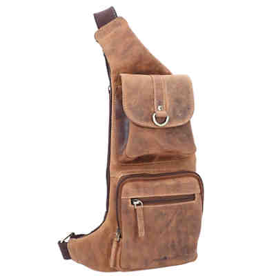Vintage Umhängetasche Leder 26 cm Umhängetaschen 2