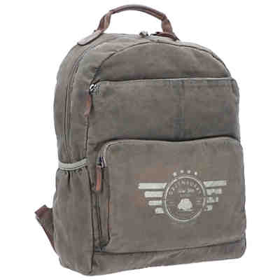 Vintage Aviator Rucksack 43 cm Laptopfach Laptop-Rucksäcke 2