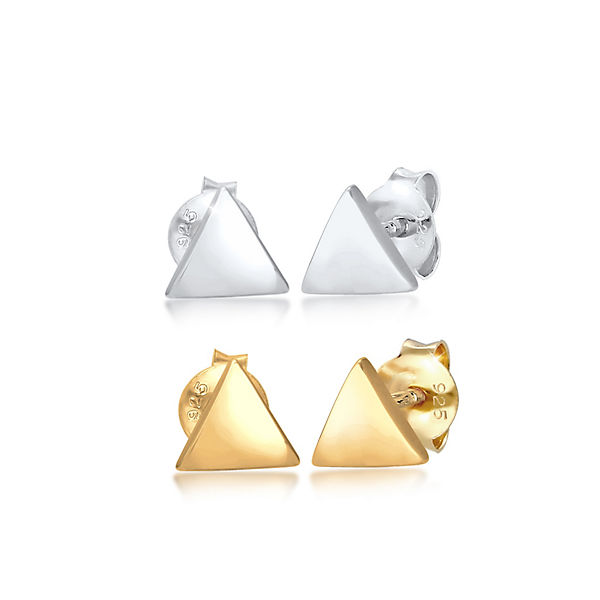 Elli Ohrringe 2er Set Dreieck Geo Bicolor Minimal 925 Silber Elli Ohrringe 2er Set Dreieck Geo Bicolor Minimal 925 Silber Elli Ohrringe 2er Set Dreieck Geo Bicolor Minimal 925 Silber Ohrstecker