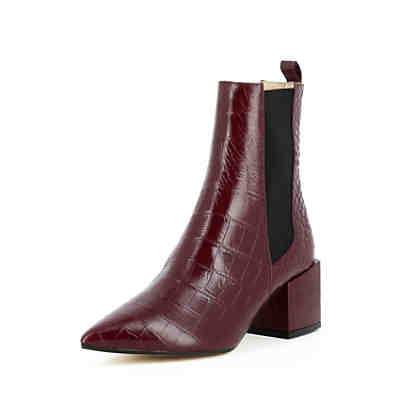 EVITA Damen Reiterstiefelette DARIANA Reitstiefeletten