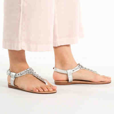 Metallic Fashion Riemchensandale 2