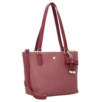 Saffiano Schultertasche 27 cm Handtaschen 2