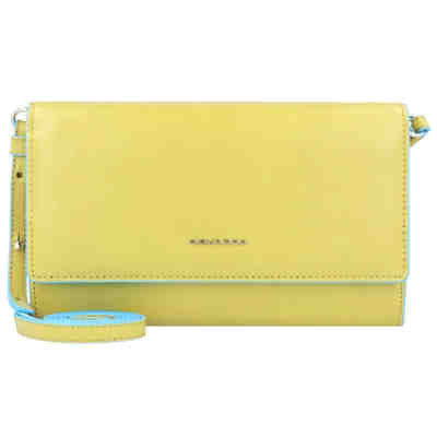 B2 Blue Square Clutch Tasche Leder 20 cm Clutches
