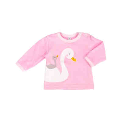 2tlg Set Shirt + Hose Lovely Swan T-Shirts für Mädchen 2