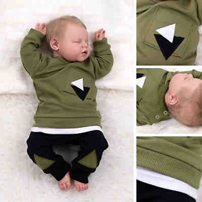 2tlg Set Shirt + Hose Lieblingsstücke Triangle T-Shirts für Jungen 2