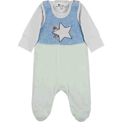Set Nicki Strampler+Langarmshirt EMMI für Jungen