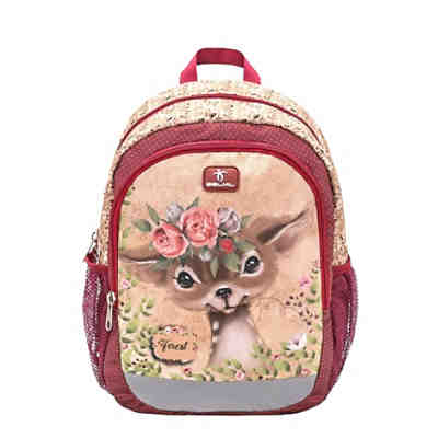 Kindergartenrucksack Kiddy Plus weinrot 2