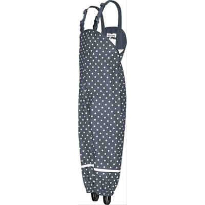 Regenlatzhose mit Punkten Gr. 128 marine