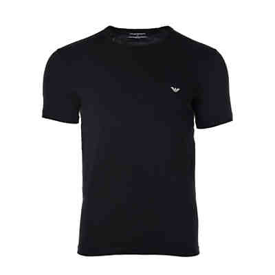 Herren T-Shirt 2er Pack - Crew Neck, Rundhals, Halbarm, unifarben T-Shirts 2