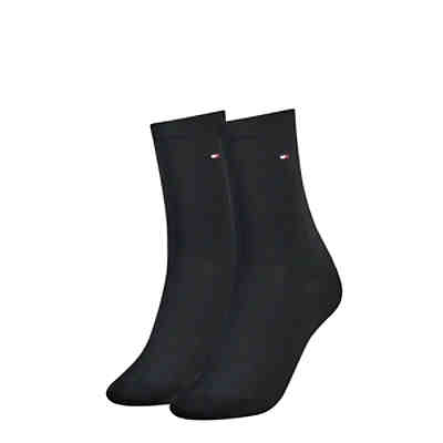 Damen Socken, 2er Pack - Classic, Strümpfe, einfarbig Socken