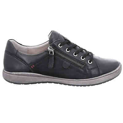 Damen-Sneaker Caren 12, schwarz Sportliche Halbschuhe 2