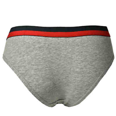 Damen Slip - Regular Waist Panties, Logo-Bund, Cotton Stretch, uni, XS-XL Slips 2