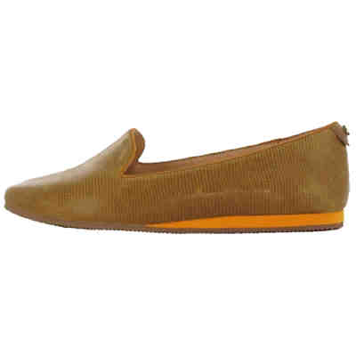 Coffee Leather Slipper Damen Klassische Slipper