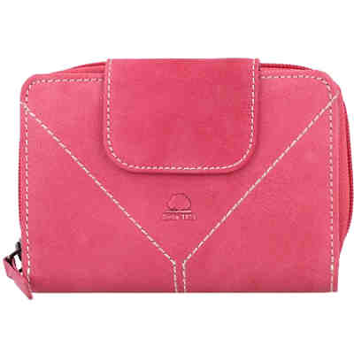 Tumble Nappa Geldbörse Leder 14 cm Portemonnaies