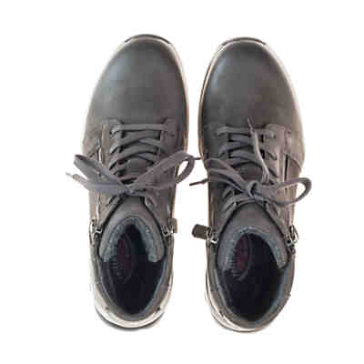 Rollingsoft Schnürstiefeletten Rauleder grau Schnürstiefeletten 2