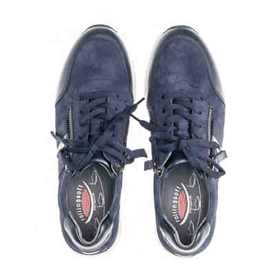 Rollingsoft Sneaker low Materialmix Leder blau Sneakers Low 2