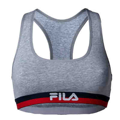 Damen Bustier - Bra, Sport-BH, Racerback, Cotton Stretch, einfarbig, XS-XL Bustiers