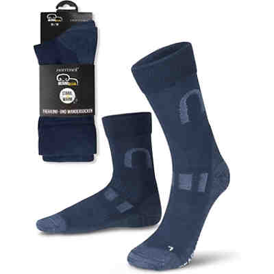 2 Paar Merinowollsocken Wander- und Trekkingsocken Melton Sportsocken 2
