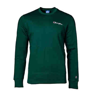 Herren Sweatshirt - Pullover, Logo-Stick, langarm, unifarben Sweatshirts