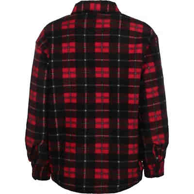 Urban Classics Freizeitjacke Plaid Teddy Lined Shirt Übergangsjacken 2