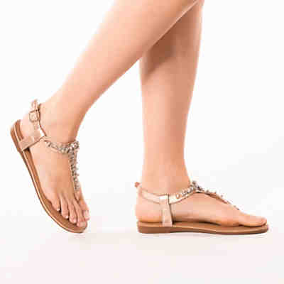 Metallic Fashion Riemchensandale 2