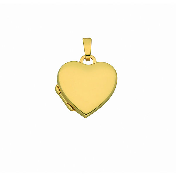 Adelia´s Gold Medaillon Anhänger 8 k 333 Gelbgold Kettenanhänger