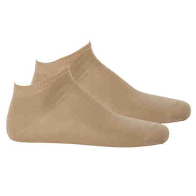 2 Paar Herren Sneaker Socken - Only 2Pack, Füssling, Invisible, Einfarbig Sneakersocken