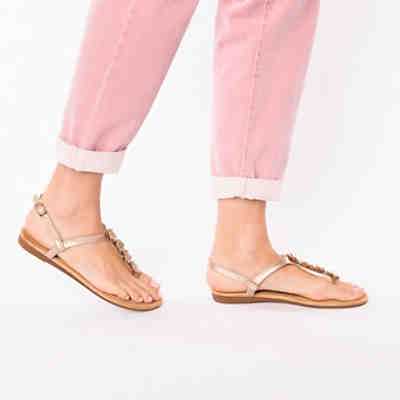 Limited Fashion Metallic T-Steg-Sandale 2