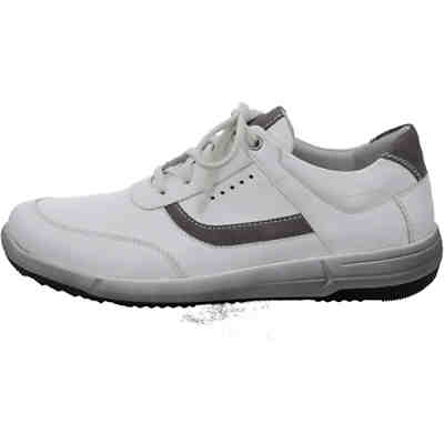 Herren-Halbschuh Enrico 05, weiss-grau Sportliche Halbschuhe 2