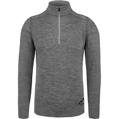 Herren Merino Langarm mit 1/4 Zipper Canberra Pullover