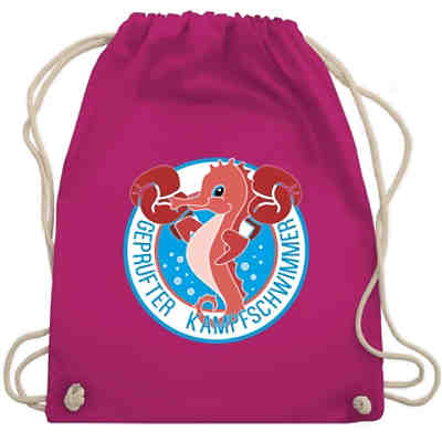 Kinder Sport Kleidung - Turnbeutel - Seepferdchen - Turnbeutel für Kinder