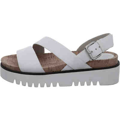 Damen-Sandale Gdoris 01, weiss Klassische Sandalen 2