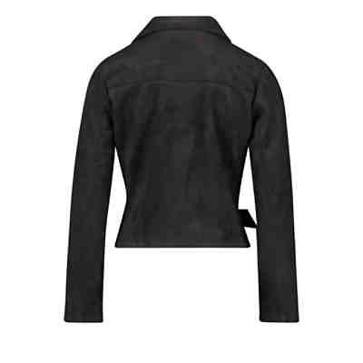 Amber & June Bikerjacke mit Gürtel 2