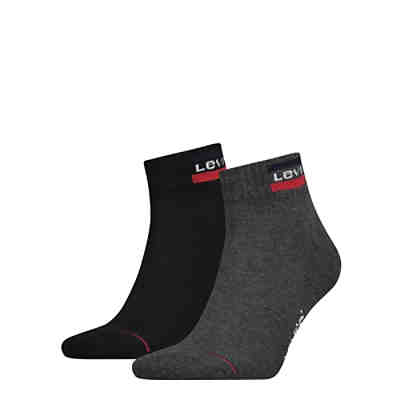 2er Pack Levis Mid Cut Sprtwr Logo 2p Socken